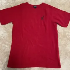 PEARLY GATES 赤 Tシャツ サイズ6 やや厚手半袖Tシャツ