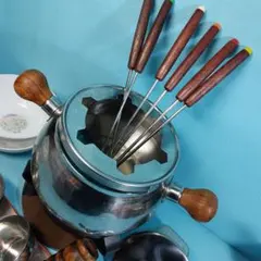 COPPER100銅製フォンデュセット コッパー COPPER100 homewear 銅製 ミニチーズフォンデュセット