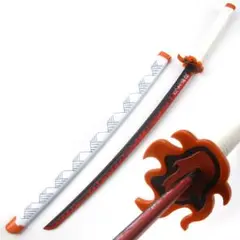 煉獄 杏寿郎（れんごく きょうじゅろう）日輪刀 コスプレ 道具 刀 プラスチック