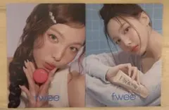 fwee ナヨン TWICE ポストカード 2枚セット
