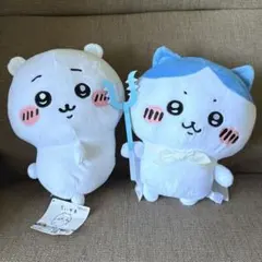 【新品☆2個セット】ちいかわ・ハチワレ　BIGぬいぐるみ