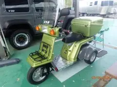 HONDA GYRO X ジャイロX (TH-02)低走行　ミニカー登録