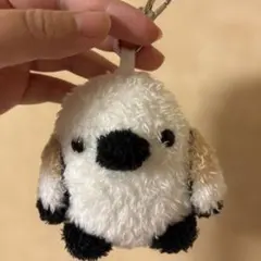 ハンドメイド シマエナガ　鳥　ぬいぐるみチャーム