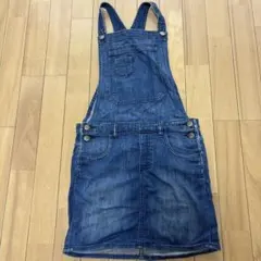 GapKids デニムジャンバースカート 160cm