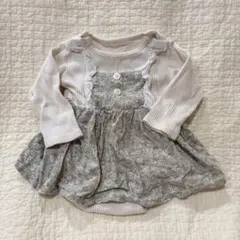 mamaraku バースデイ　ロンパース