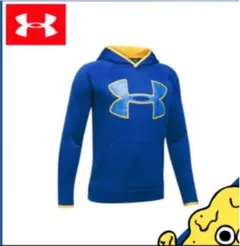 ● アンダーアーマー 140㎝◆青×イエロー◆カッコいい!おしゃれ