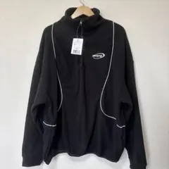 新品タグ付きMSG ハーフジップスウェットラグラントラックジャケット　Mサイズ