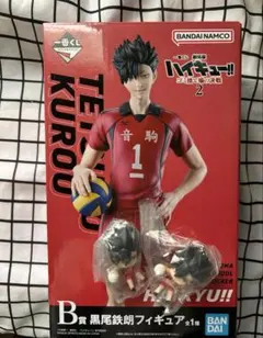 ハイキュー　黒尾鉄朗　フィギュア　でふぉフィグ