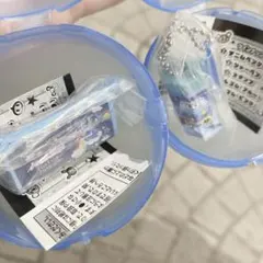 エンジェルブルー　ふでばこコレクション　ガチャ　デニムペンケース　消しゴム