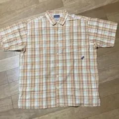 y*4様 patagonia 半袖シャツ Lオレンジ系