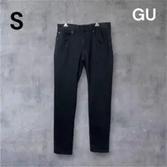 GU WONDERSHAPE ブラック S ストレートデニムパンツ ストレッチのサムネイル