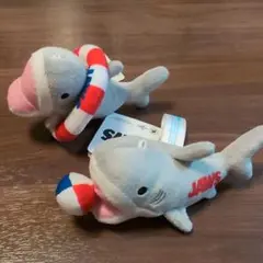 JAWSマスコット ぬいぐるみ　浮き輪　ボール　セガ