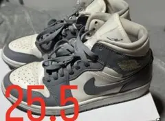AirJordan1midハイカット ステルスホワイト BQ6472-115