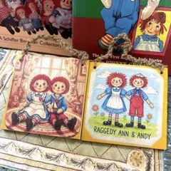 壁掛ラガディアン&アンディ インテリア雑貨Raggedy Ann & Andy - メルカリ