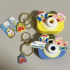 ドン・キホーテ ドンペン & ドンコ ミニカメラ ラバーキーホルダー　2種セット