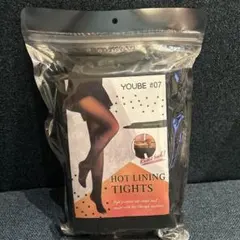 YOUBE hot linig tights ストッキング風裏起毛タイツ