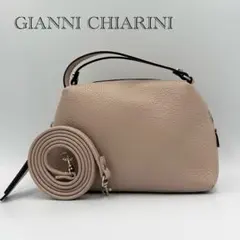 【極美品】ジャンニキャリーニ アリファ S 2way ハンド ショルダーバッグ