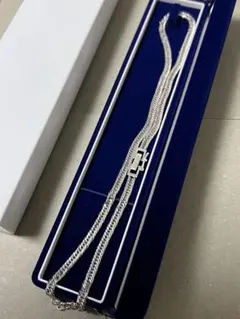 Silver925 特注留め具 12面トリプル 喜平 プラチナ仕上げ 60cm - メルカリ