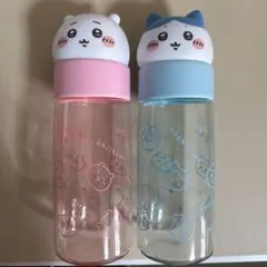 ちいかわ蓋付きボトルセット（ピンク・ブルー）