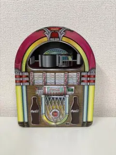 コカコーラ アメリカンダイナー ジュークボックス型ラジカセ 当時物 ビンテージ 2001年製 juke box ジュークボックス コカコーラロゴ ラジカセ