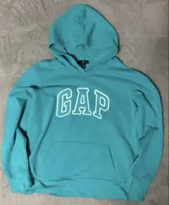 GAP ターコイズ フード付きパーカー 平成 y2k ギャル