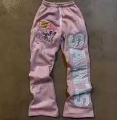即日配送 SAINTS スウェットパンツ ピンク