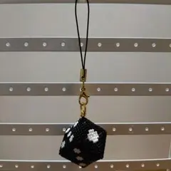 デリカビーズストラップ(サイコロ)②