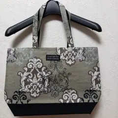 ハンドメイドダマスクトートバッグ