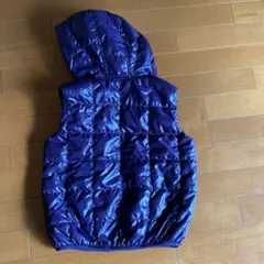 キッズ用ネイビー ダウンベスト