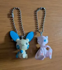 ポケモン ミュウ マイナン キーホルダー 2種セット