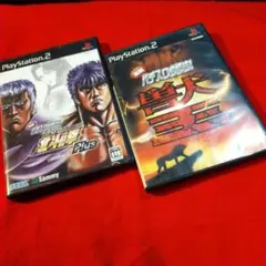 ps2 実戦パチスロ必勝法! 北斗の拳Plus 獣王 まとめて2本