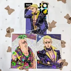 ジョジョ プロシュート ペッシ ホログラム缶バッジ 2点 - メルカリ