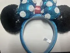 ディズニー　ミニーマウス スパンコールカチューシャ