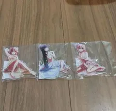 ヤ*】様 ToLOVEる原画展 凱旋 アクリルスタンド 唯 ララ 春菜 3種セッ