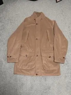 ブラウン ステンカラーコート