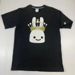 【豪華バック】CUNE キューン 王冠ウサギ Tシャツ 黒 Lのサムネイル