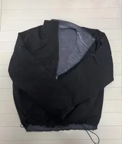 ナイロンジャケット ブラック リバーシブル