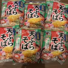 五木食品 五木庵 天ぷらそば 麺 特製スープ付 6袋セットのサムネイル