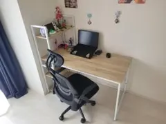 ゲーミングチェア ブラック メッシュバック