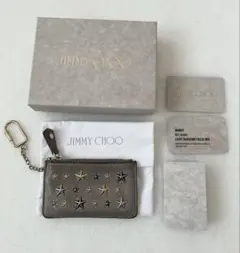 Jimmy Choo コイン・カードケース シルバーのサムネイル