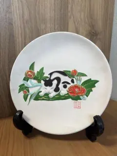 新品 九谷焼 13cm皿 猫 D ねこ ネコ - メルカリ