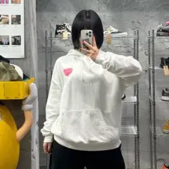 スラッシャーパーカー胸元ワンポイントロ ゴハートフレイム XLサイズ