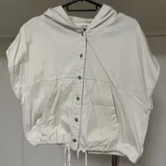 as know asフード付きアイボリーパーカーのサムネイル