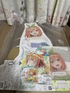 五等分の花嫁　一番くじ　中野四葉 D賞 特大パネル I賞 アクリルボード 他