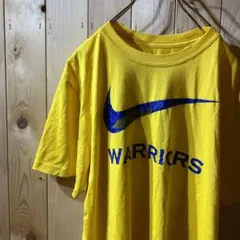 ss3097 NIKE ナイキ プリント Tシャツ NBA イエロー L