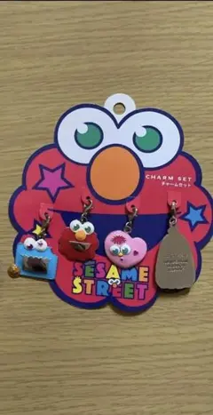 ユニバ限定　セサミストリート　ストラップ　チャーム