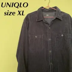【値下げ中】【UNIQLO】メンズ　トップスコーデュロイシャツ