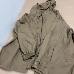 無印　茶色　マウンテンパーカー　レディース　XL