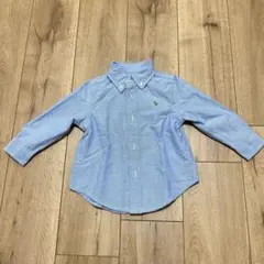 Ralph Lauren ボタンダウンシャツ 18M 青
