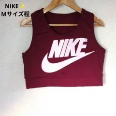 NIKE/トップス/ヨガウエア/レッド/タンクトップ/スポーツ/M